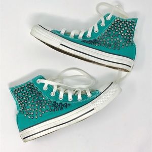 Never Worn Free People Converse Studded Sneakers